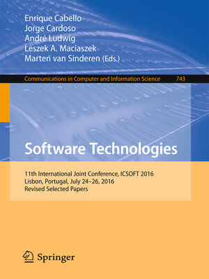cover image of Software Technologies